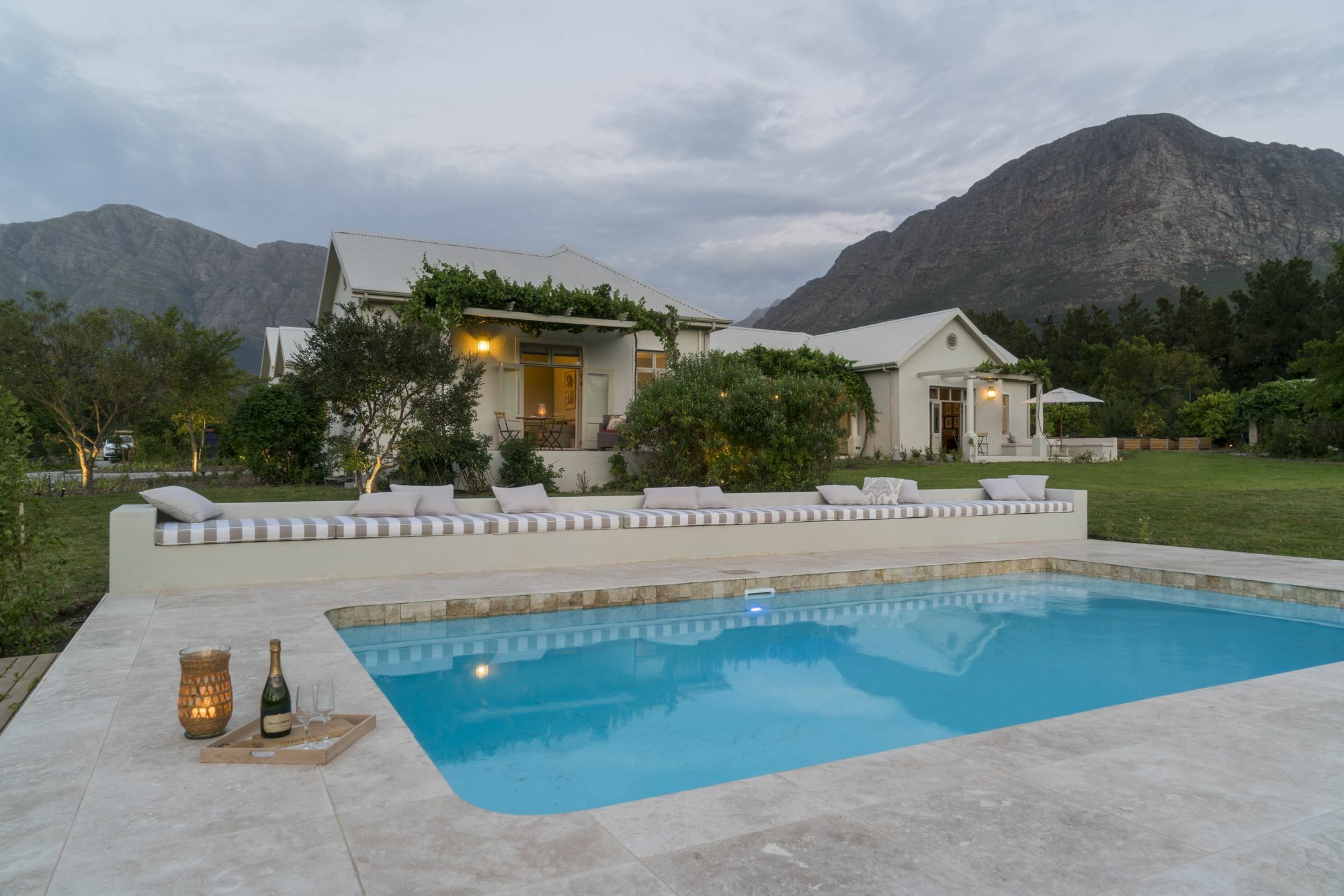 Cape Vue Country House Hotel Franschhoek Kültér fotó