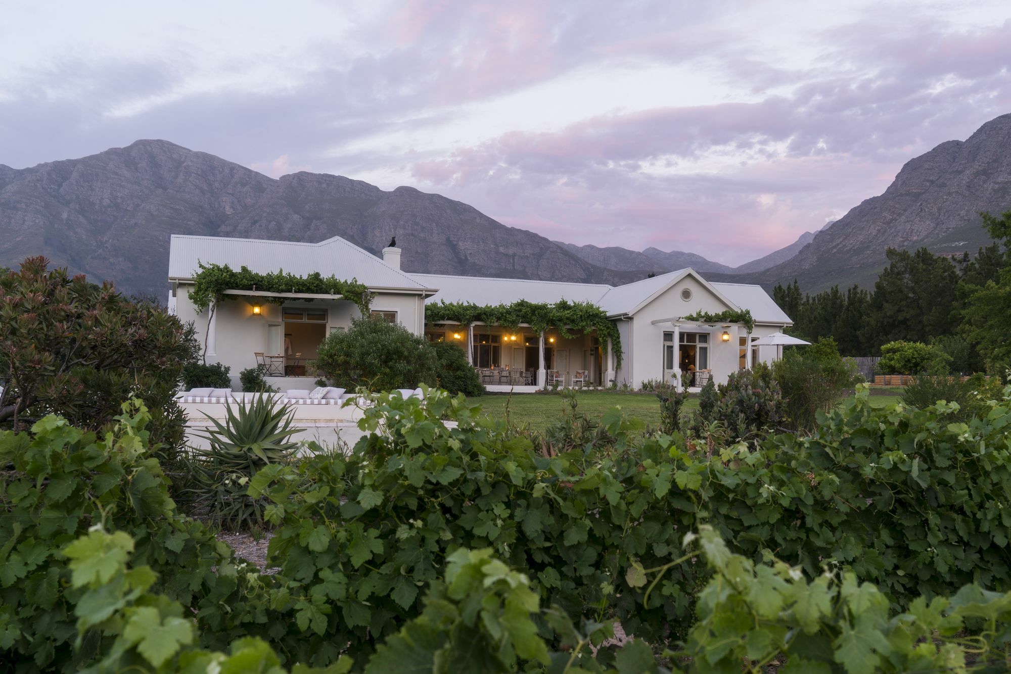 Cape Vue Country House Hotel Franschhoek Kültér fotó